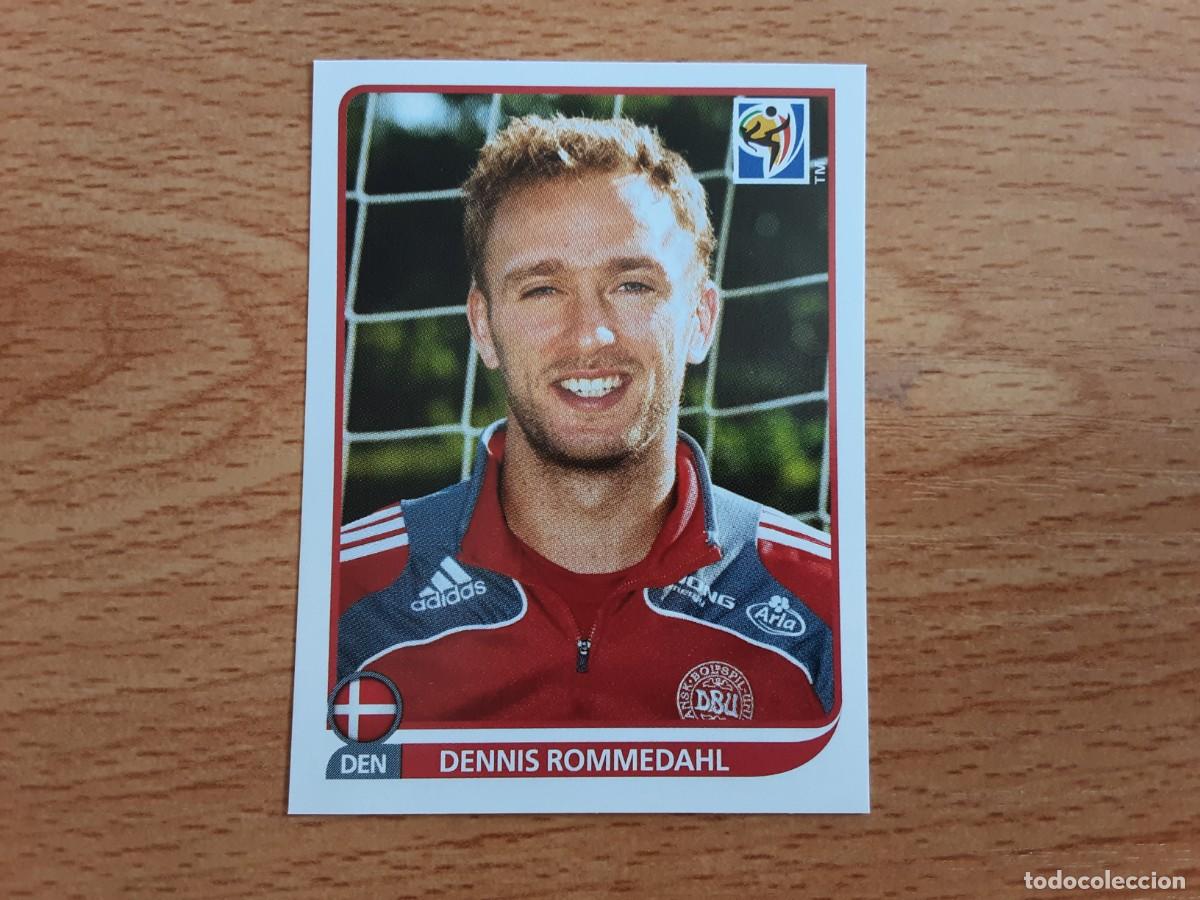 Cromos de F&uacute;tbol: CROMO FUTBOL MUNDIAL 2010 PANINI 367.ROMMEDAHL-DINAMARCA-NUNCA PEGADO