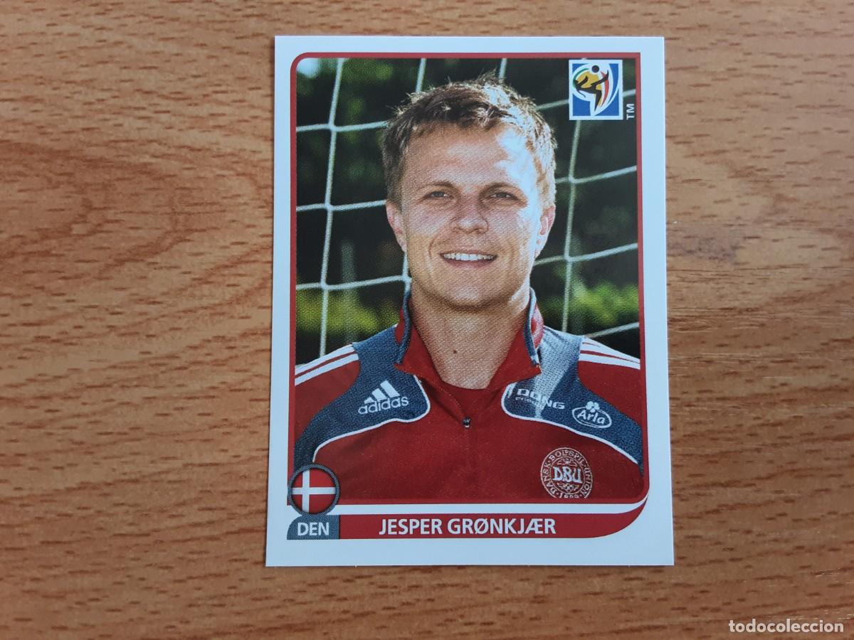 Cromos de f&uacute;tbol: CROMO FUTBOL MUNDIAL 2010 PANINI 368.GRONKJAER-DINAMARCA-NUNCA PEGADO