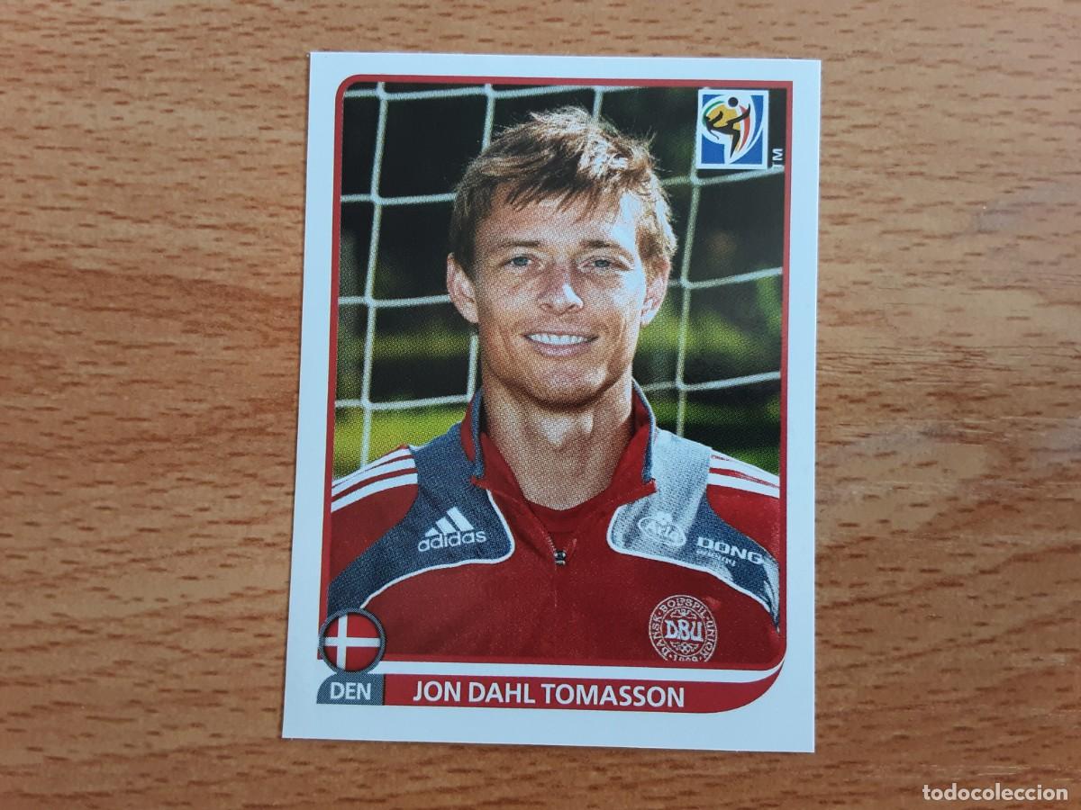 Cromos de F&uacute;tbol: CROMO FUTBOL MUNDIAL 2010 PANINI 371.TOMASSON-DINAMARCA-NUNCA PEGADO