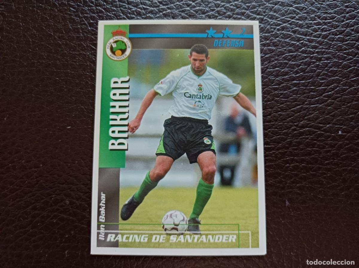 Figurine di Calcio: Bakhar. Racing de Santander. Liga 2002-2003. Futbol Match Total. Magic Box Int