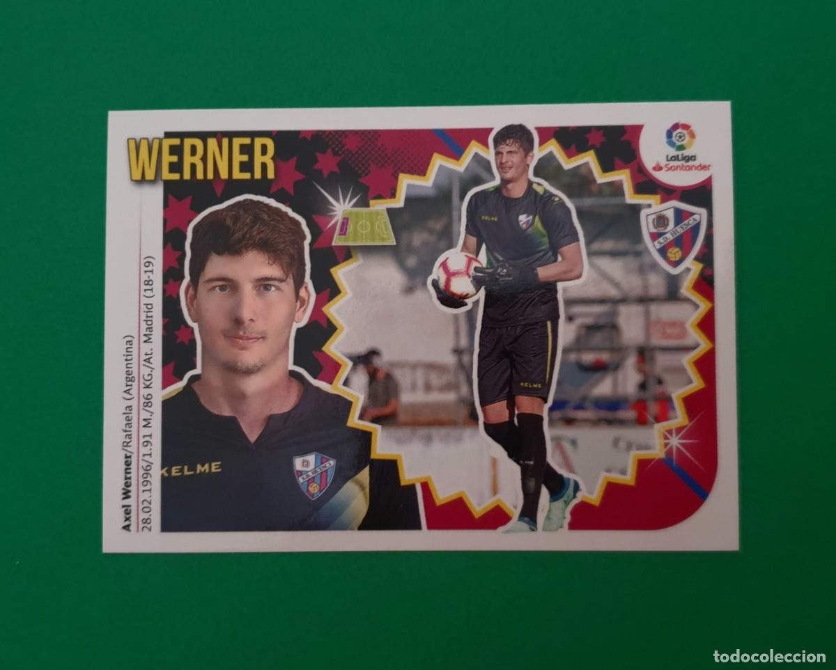 Cromos de f&uacute;tbol: 1 WERNER - HUESCA - EDICIONES ESTE 2018-19 - 18/19 (NUEVO) - Foto 1