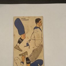 Cromos de Fútbol: EUROPA FC - XAVIER - CAMPEONATO DE ESPAÑA 1923 - 24 , JUGADORES DE FOOT-BALL, CHOCOLATE AMATLLER. Lote 365928111