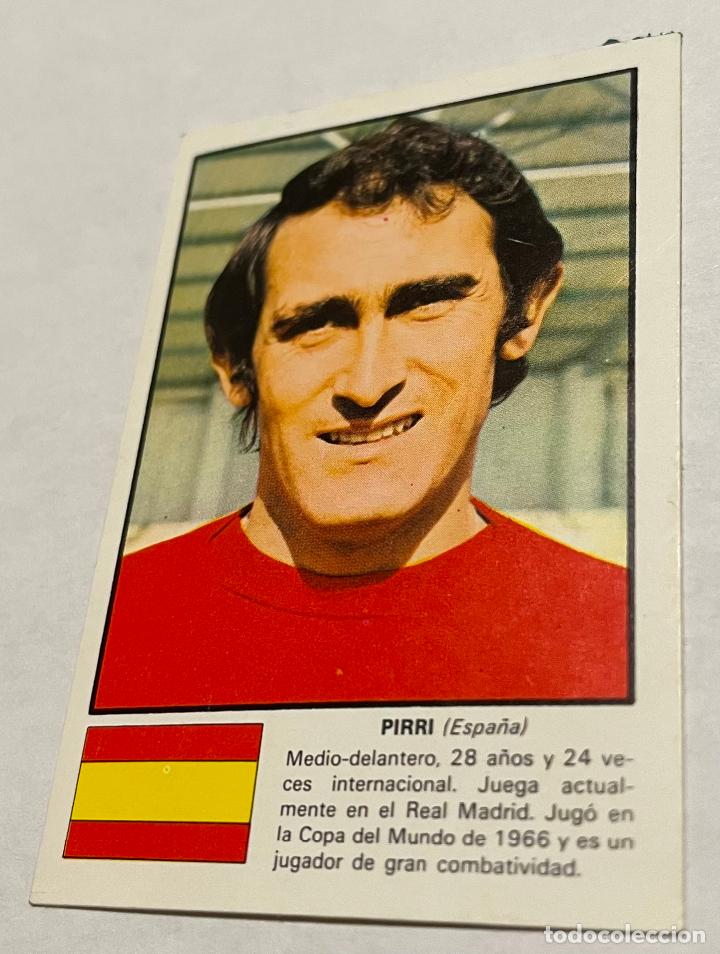 Fu&szlig;ball-Sticker: PIRRI DISGRA MUNICH 1974 CROMO FUTBOL WORLD ASES MUNDIAL 74 DESPEGADO