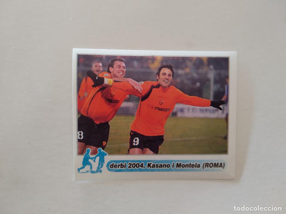 Cromos de f&uacute;tbol: 168 CASSANO Y MONTELLA ROMA CROMO FUTBOL COLECCI&Oacute;N GRADSKI DERBY GRAN DERBI SCHOOL SHOP 2006