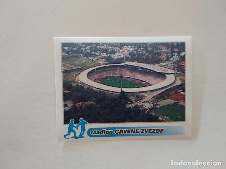 Cromos de f&uacute;tbol: 204 ESTADIO ESTRELLA ROJA CROMO FUTBOL COLECCI&Oacute;N GRADSKI DERBY GRAN DERBI SCHOOL SHOP 2006