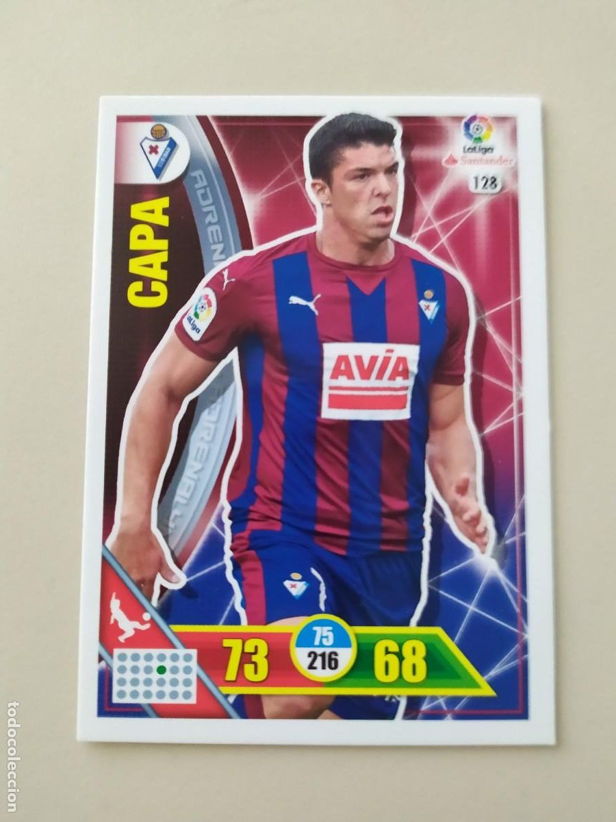 Cromos de f&uacute;tbol: 128 Capa, SD Eibar, Adrenalyn XL 2016 2017 16 17 - Foto 1