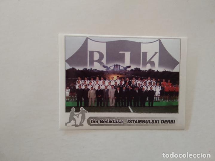 Cromos de f&uacute;tbol: 249 EQUIPO PLANTILLA BESIKTAS CROMO FUTBOL COLECCI&Oacute;N GRADSKI DERBY GRAN DERBI SCHOOL SHOP 2006