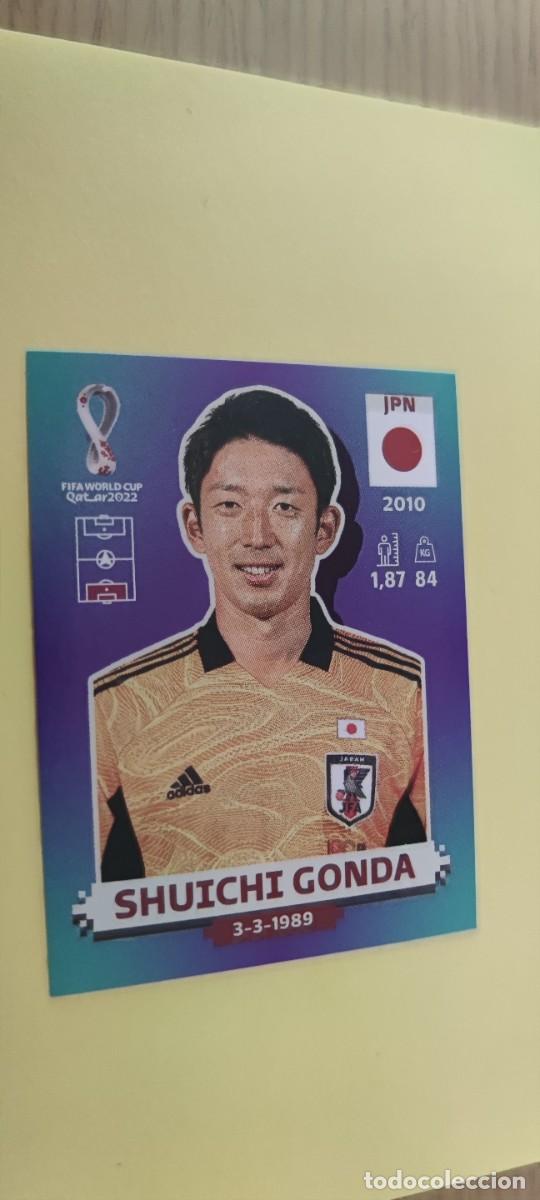 Cromos de f&uacute;tbol: CROMO COPA MUNDIAL DE F&Uacute;TBOL QATAR 2022 - 22 (PANINI) - JPN JAP&Oacute;N 3 - SHUICHI GONDA
