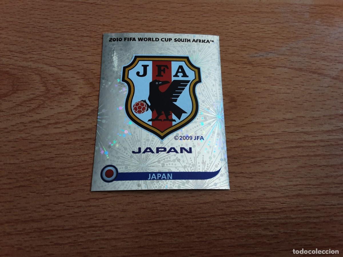 Cromos de F&uacute;tbol: CROMO FUTBOL MUNDIAL 2010 PANINI 373.ESCUDO-JAPON-NUNCA PEGADO