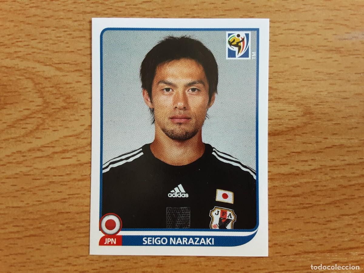Cromos de F&uacute;tbol: CROMO FUTBOL MUNDIAL 2010 PANINI 375.NARAZAKI-JAPON-NUNCA PEGADO