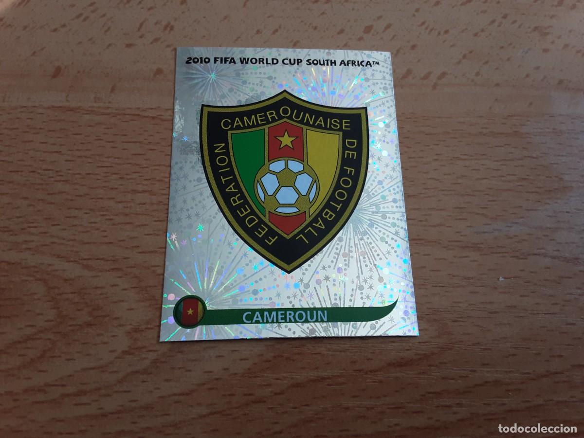 Cromos de Futebol: CROMO FUTBOL MUNDIAL 2010 PANINI 392.ESCUDO-CAMERUN-NUNCA PEGADO