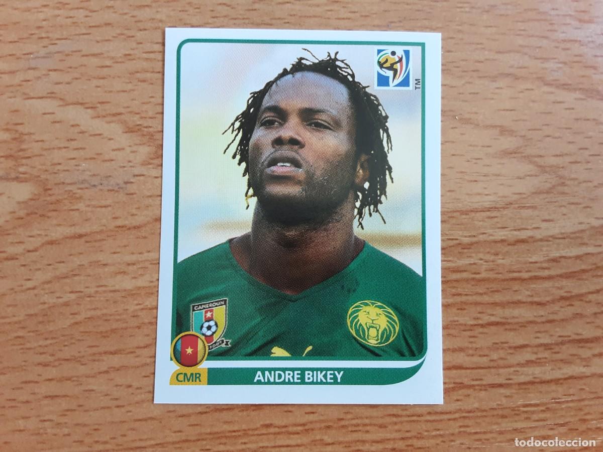Fu&szlig;ball-Sticker: CROMO FUTBOL MUNDIAL 2010 PANINI 395.BIKEY-CAMERUN-NUNCA PEGADO
