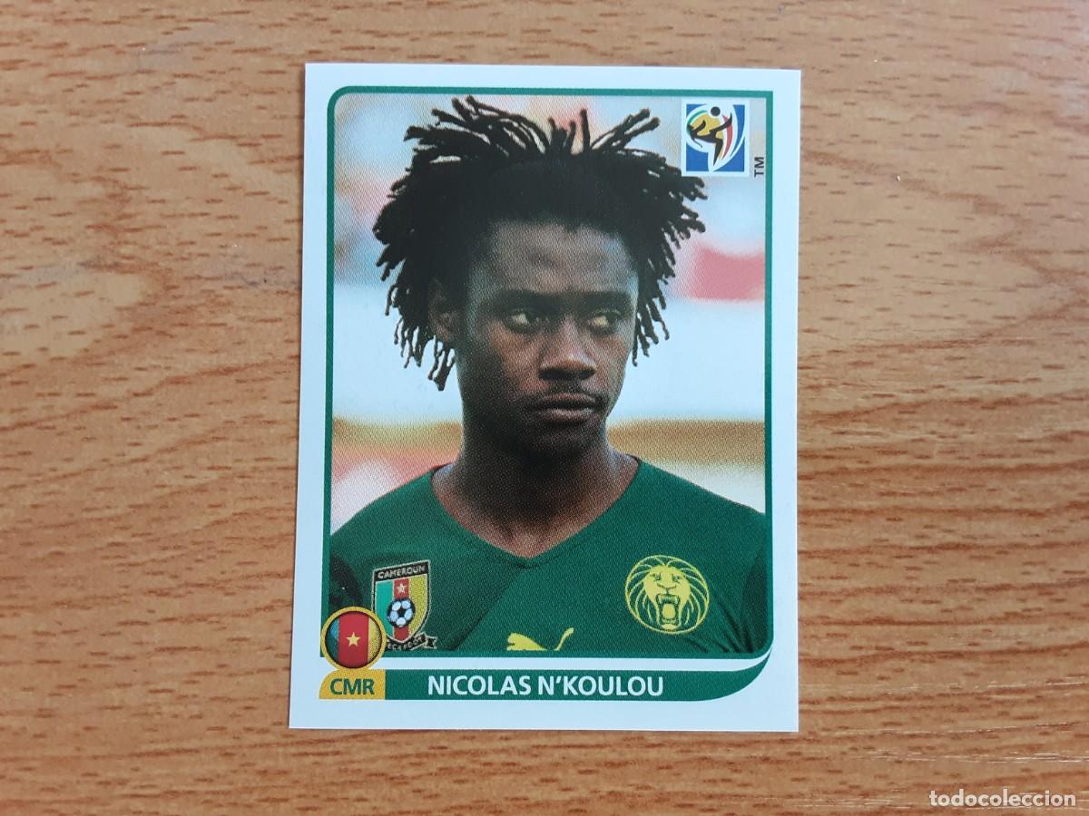 Cromos de F&uacute;tbol: CROMO FUTBOL MUNDIAL 2010 PANINI 397.N'KOULOU-CAMERUN-NUNCA PEGADO