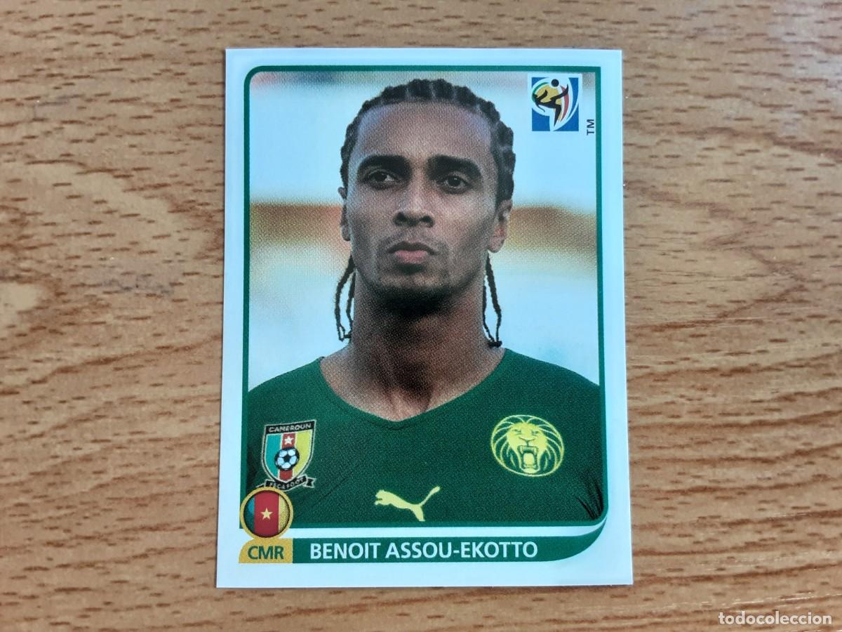 Cromos de Futebol: CROMO FUTBOL MUNDIAL 2010 PANINI 398.ASSOU-EKOTTO/CAMERUN-NUNCA PEGADO