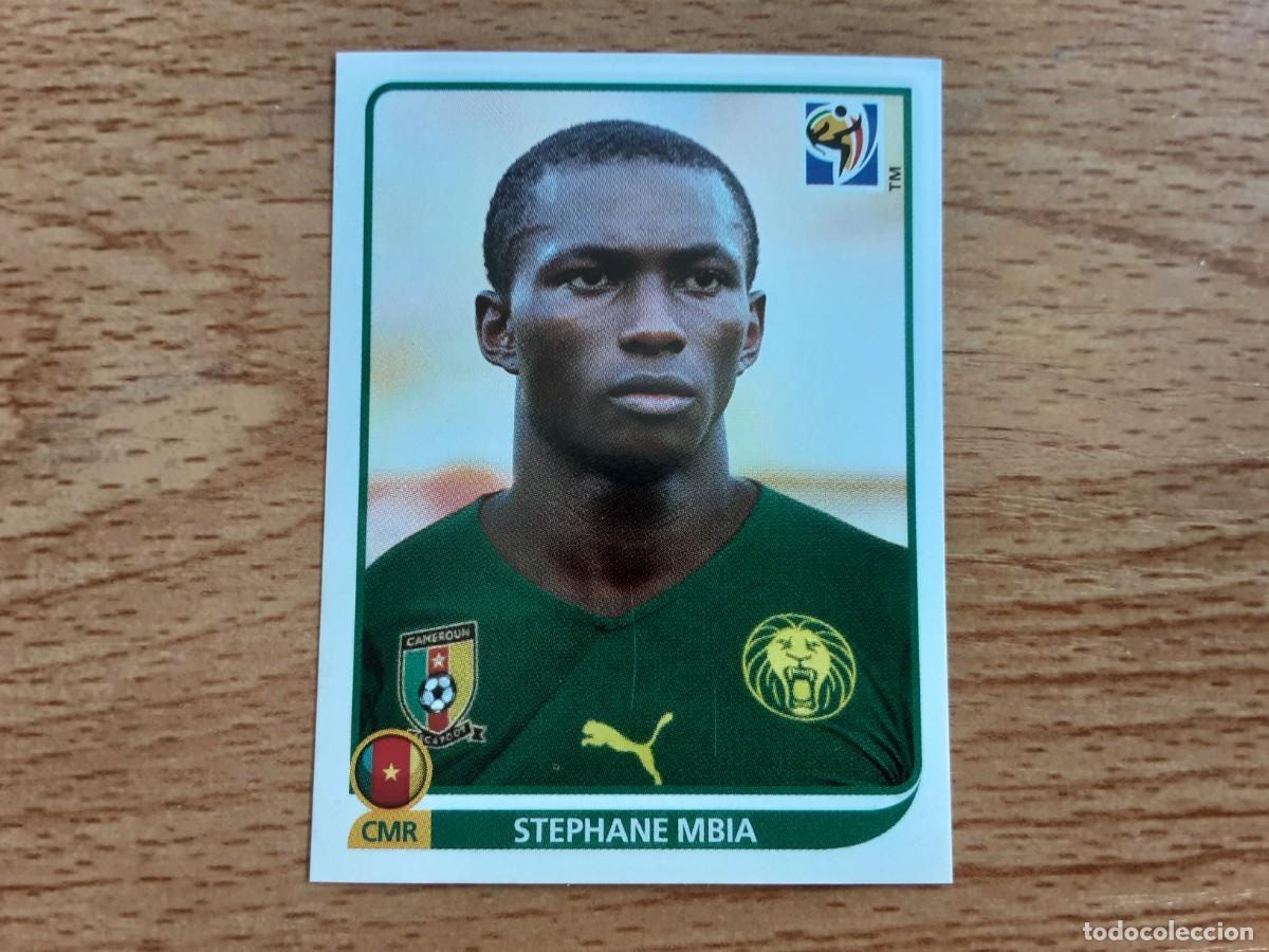 Cromos de F&uacute;tbol: CROMO FUTBOL MUNDIAL 2010 PANINI 400.MBIA-CAMERUN-NUNCA PEGADO