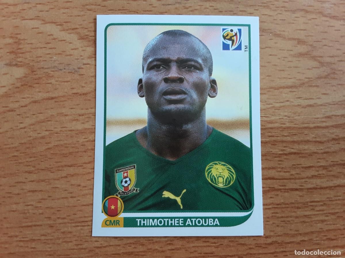 Fu&szlig;ball-Sticker: CROMO FUTBOL MUNDIAL 2010 PANINI 401.ATOUBA-CAMERUN-NUNCA PEGADO
