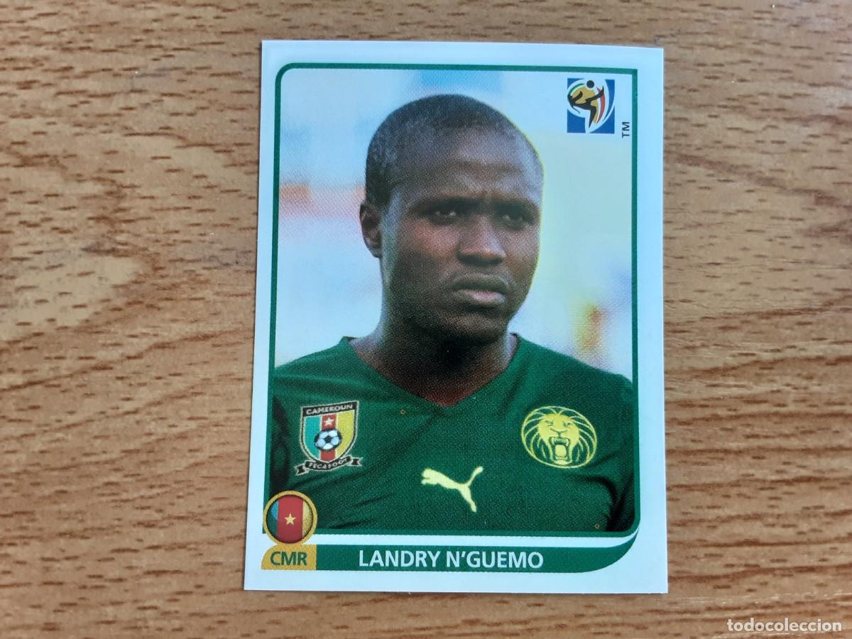Cromos de Futebol: CROMO FUTBOL MUNDIAL 2010 PANINI 404.N'GUEMO-CAMERUN-NUNCA PEGADO