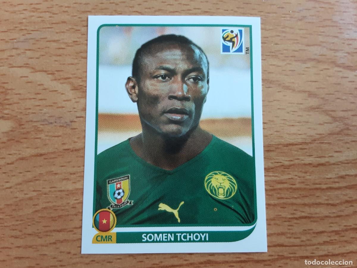 Cromos de F&uacute;tbol: CROMO FUTBOL MUNDIAL 2010 PANINI 406.TCHOYI-CAMERUN-NUNCA PEGADO