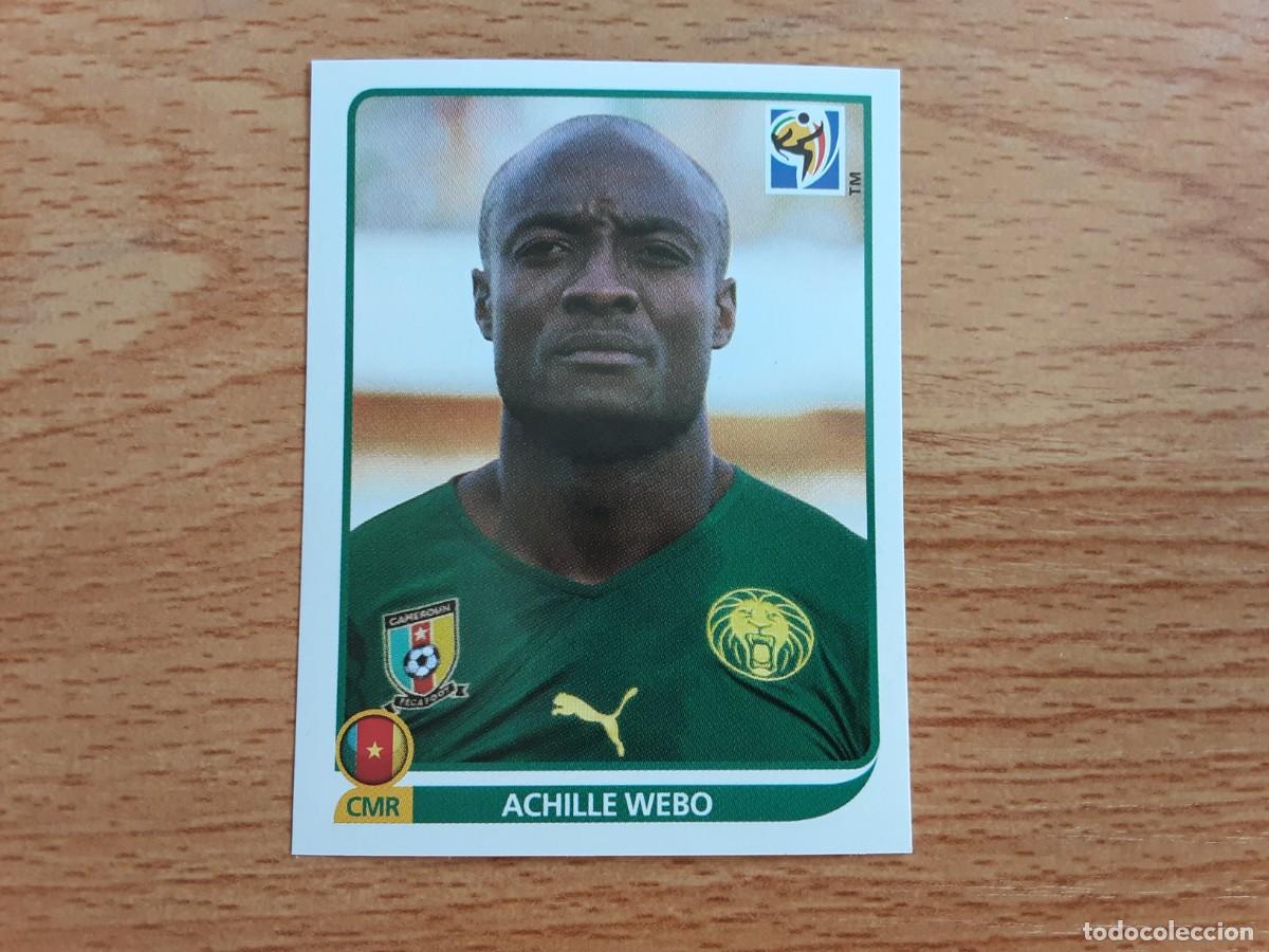 Cromos de Futebol: CROMO FUTBOL MUNDIAL 2010 PANINI 409.WEBO-CAMERUN-NUNCA PEGADO