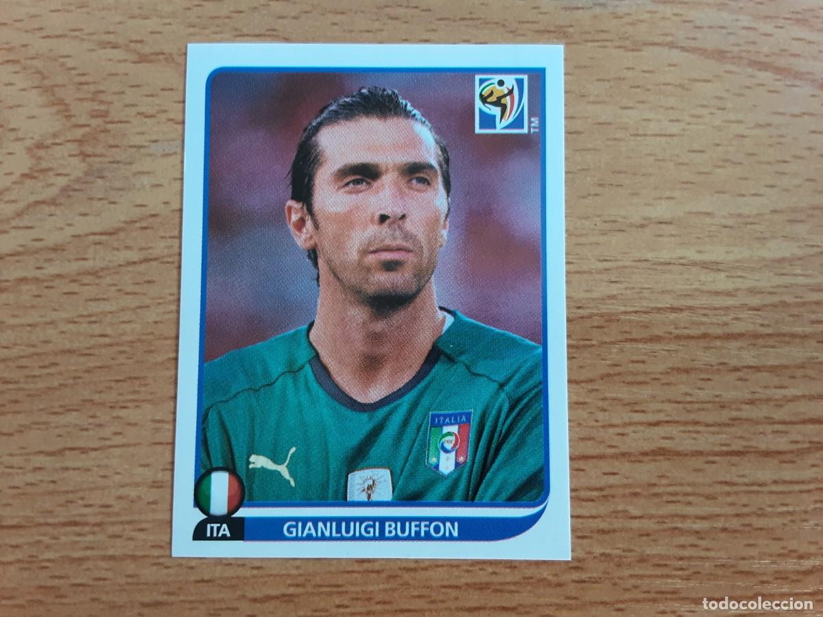 Cromos de F&uacute;tbol: CROMO FUTBOL MUNDIAL 2010 PANINI 412.BUFFON-ITALIA-NUNCA PEGADO