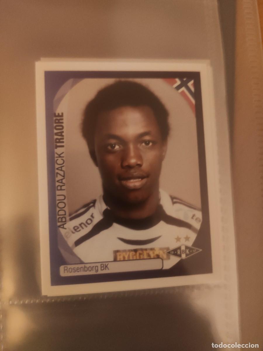 Football Stickers: 499 PANINI CHAMPIONS LEAGUE 07 08 ABDOU RAZACK TRAORE - ROSENBORG BK -- 2007-2008 CROMO NUNCA PEGADO