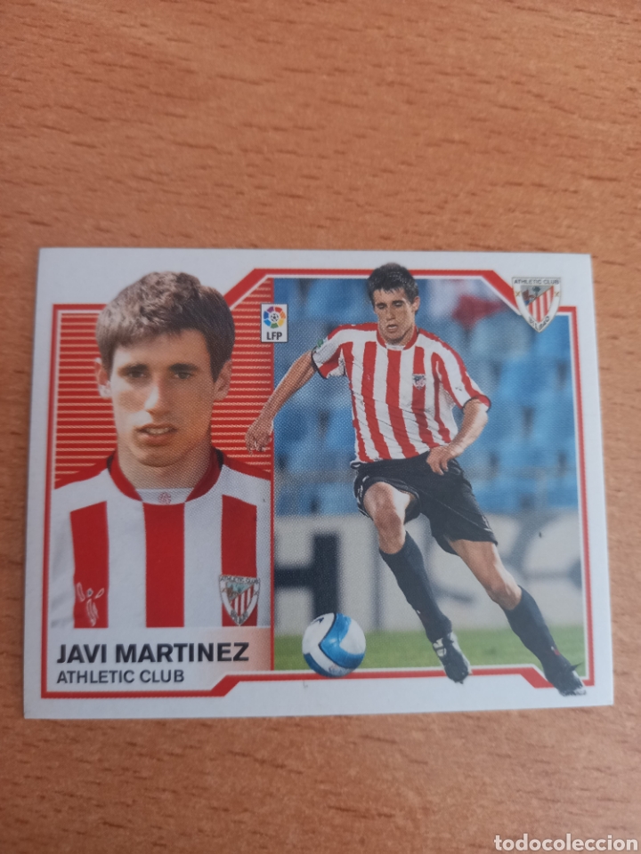 Cromos de F&uacute;tbol: Javi Mart&iacute;nez Athletic de Bilbao liga 2007 2008 07 08 ediciones este