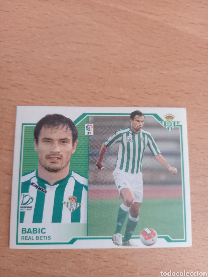 Cromos de Futebol: Babic coloca Real Betis liga 2007 2008 07 08 ediciones este