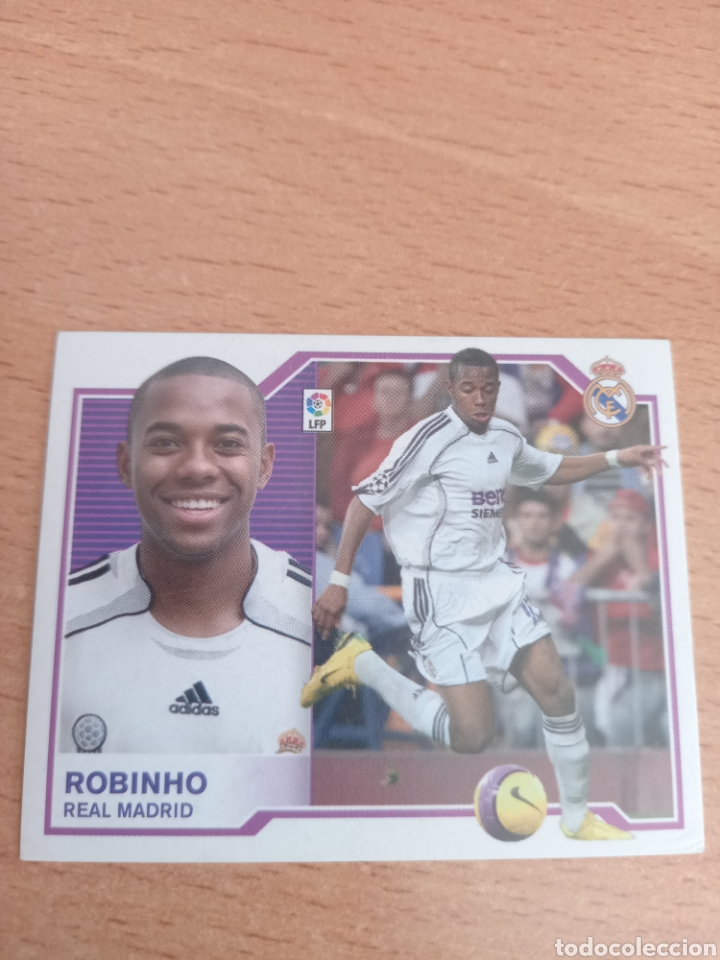 Cromos de F&uacute;tbol: Robinho Real Madrid liga 2007 2008 07 08 ediciones este