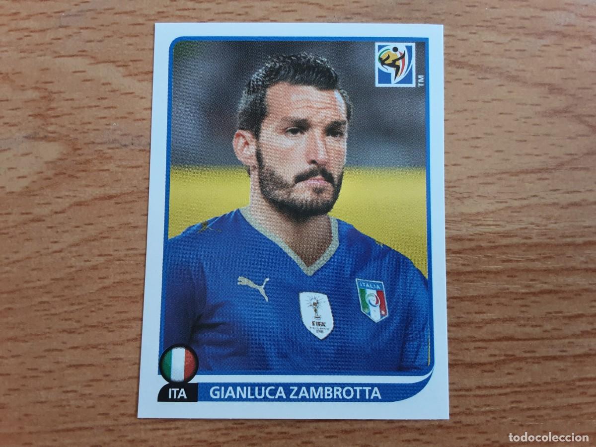 Cromos de Futebol: CROMO FUTBOL MUNDIAL 2010 PANINI 416.ZAMBROTTA-ITALIA-NUNCA PEGADO