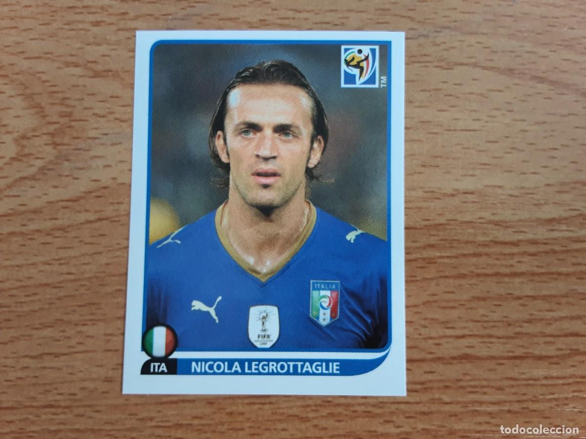 Fu&szlig;ball-Sticker: CROMO FUTBOL MUNDIAL 2010 PANINI 417.LEGROTTAGLIE-ITALIA-NUNCA PEGADO