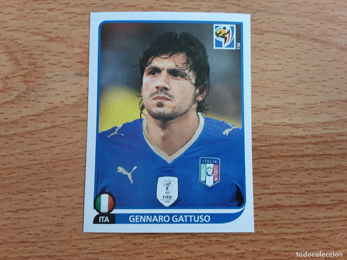 Cromos de F&uacute;tbol: CROMO FUTBOL MUNDIAL 2010 PANINI 421.GATUSSO-ITALIA-NUNCA PEGADO