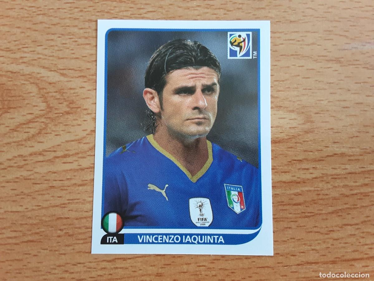 Cromos de F&uacute;tbol: CROMO FUTBOL MUNDIAL 2010 PANINI 428.IAQUINTA-ITALIA-NUNCA PEGADO