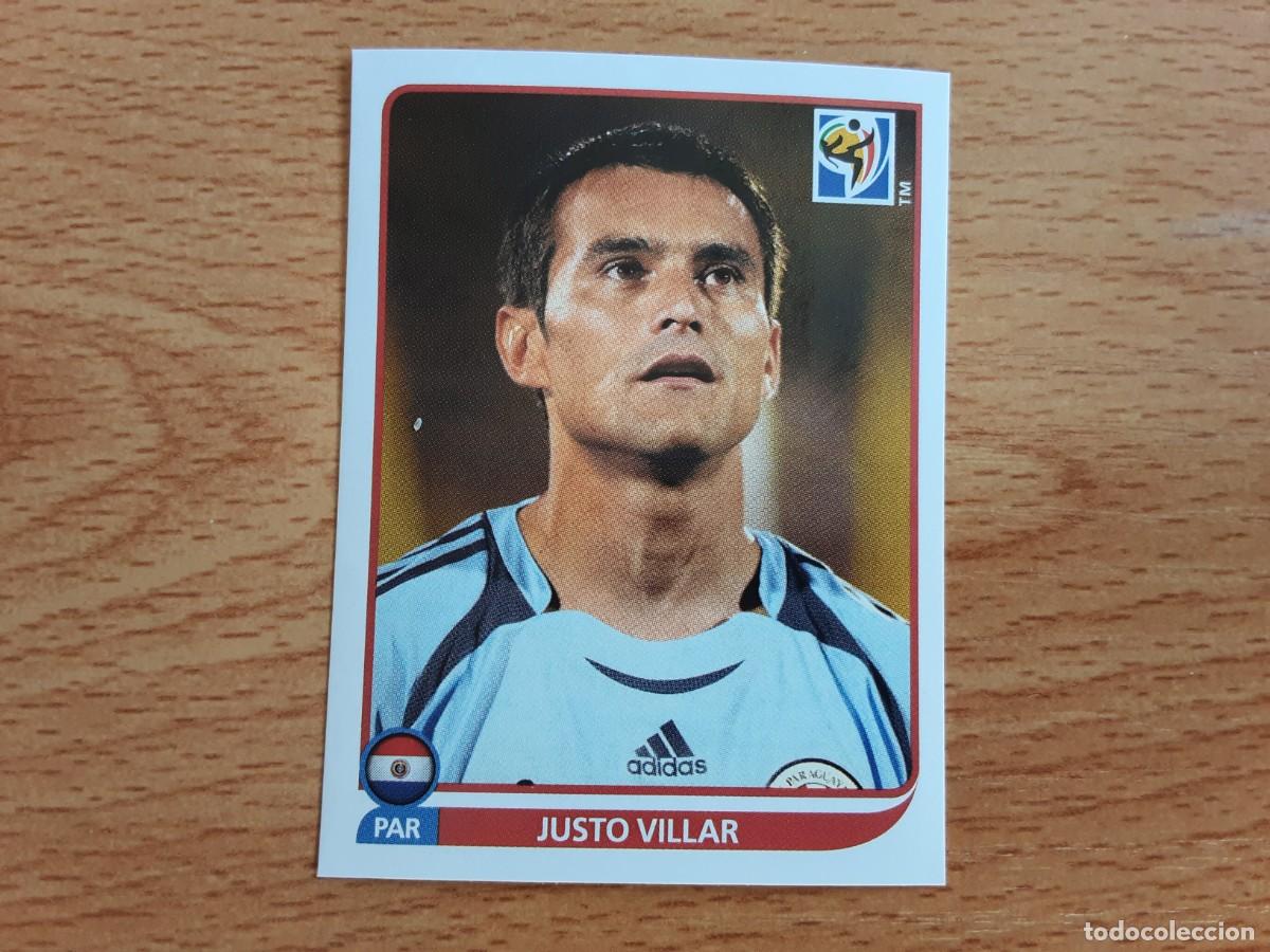 Fu&szlig;ball-Sticker: CROMO FUTBOL MUNDIAL 2010 PANINI 431.VILLAR-PARAGUAY-NUNCA PEGADO