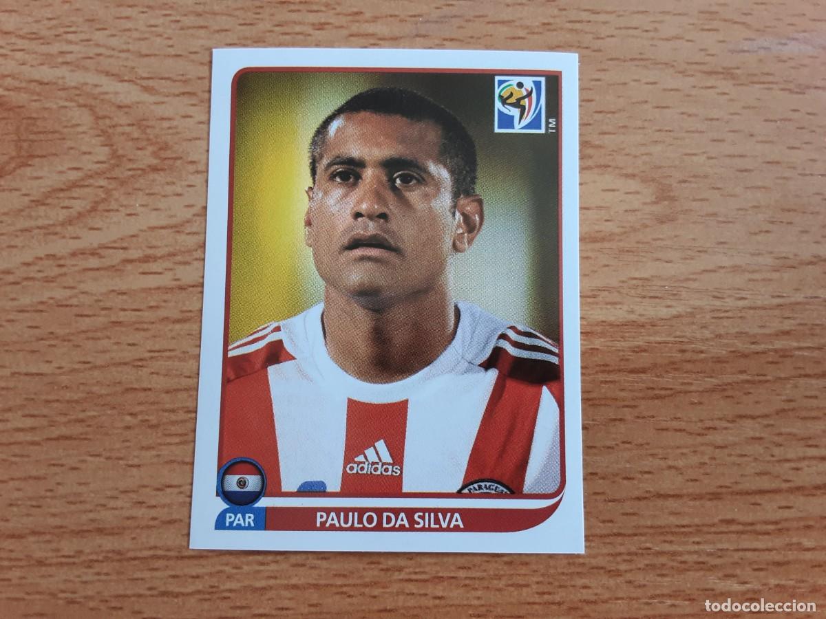 Fu&szlig;ball-Sticker: CROMO FUTBOL MUNDIAL 2010 PANINI 433.DA SILVA-PARAGUAY-NUNCA PEGADO