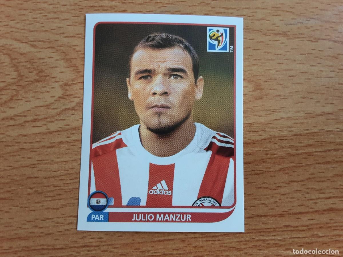 Cromos de Futebol: CROMO FUTBOL MUNDIAL 2010 PANINI 434.MANZUR-PARAGUAY-NUNCA PEGADO