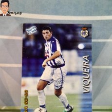 Cromos de Fútbol: VIQUEIRA Nº 259 BIS (RECREATIVO HUELVA) NUEVA FICHA 2002 2003 LIGA MEGA FICHA PANINI CARD MEGACRACKS. Lote 366337851