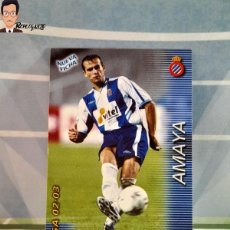 Cromos de Fútbol: AMAYA Nº 130 BIS (ESPANYOL) NUEVO FICHAJE - MEGAFICHAS 2002 2003 02 03 PANINI CROMO LIGA CARD. Lote 366337966