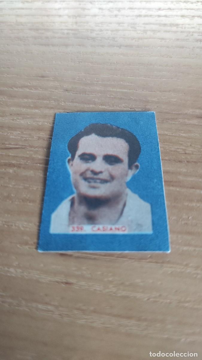 Cromos de f&uacute;tbol: Cromo futbolistas famosos fher, temporada 53 54 1953 1954 Casiano. Caudal de Mieres 339
