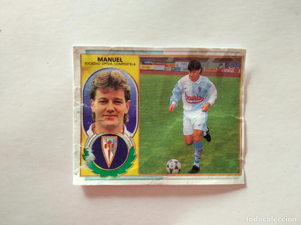 Figurine di Calcio: MANUEL COMPOSTELA CROMO FUTBOL LIGA EDICIONES ESTE 1996-1997 96-97