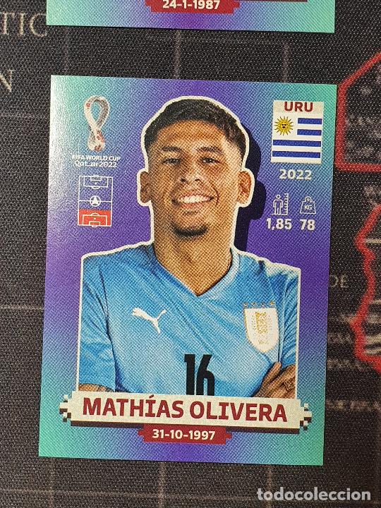 URU9 Mathías Olivera (Uruguay) Panini World Cup 2022 Sticker - Solve  Collectibles