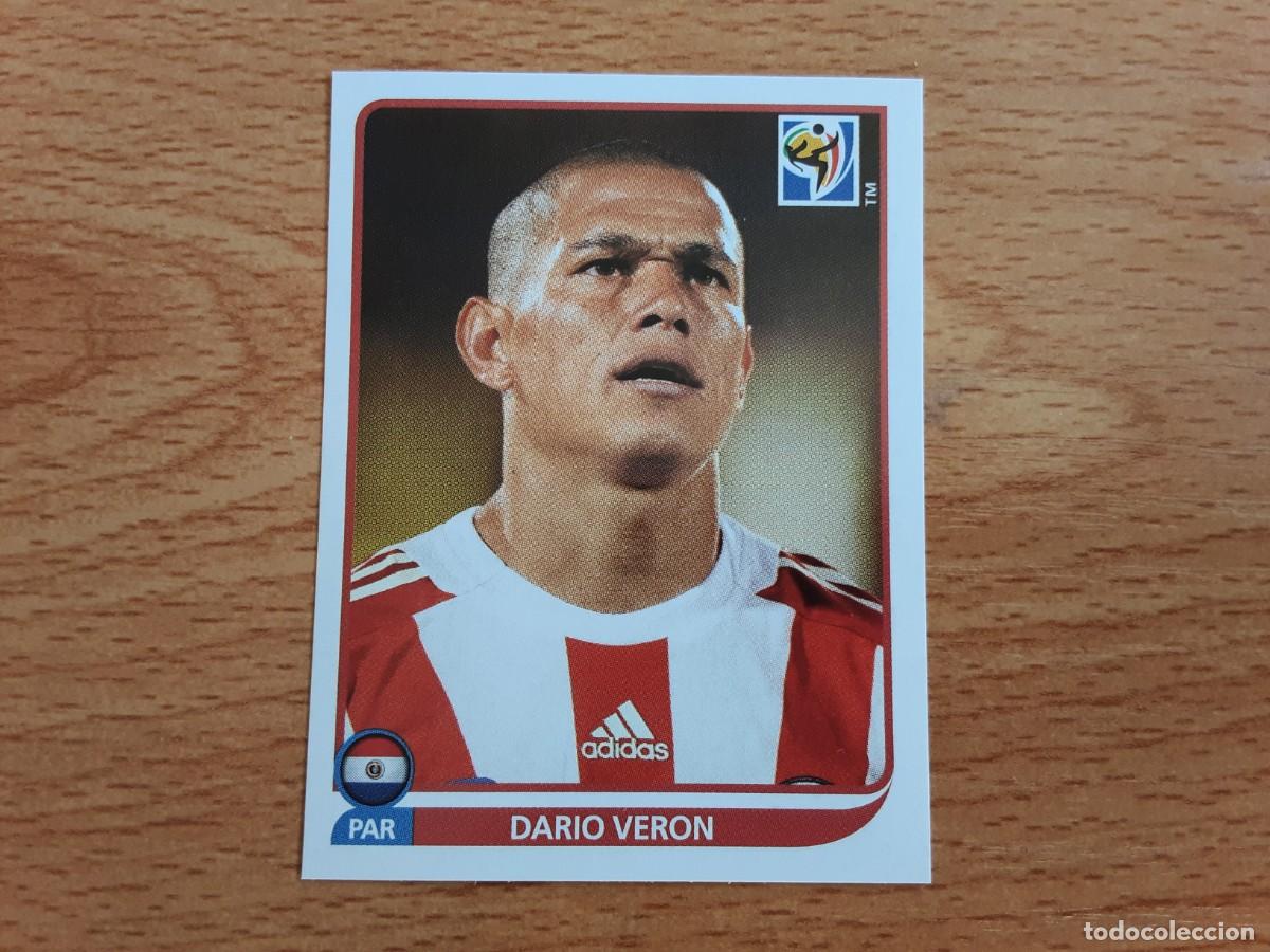 Cartes &agrave; collectionner de Football: CROMO FUTBOL MUNDIAL 2010 PANINI 436.VERON-PARAGUAY-NUNCA PEGADO