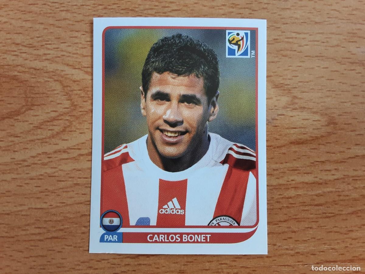 Cromos de F&uacute;tbol: CROMO FUTBOL MUNDIAL 2010 PANINI 438.BONET-PARAGUAY-NUNCA PEGADO