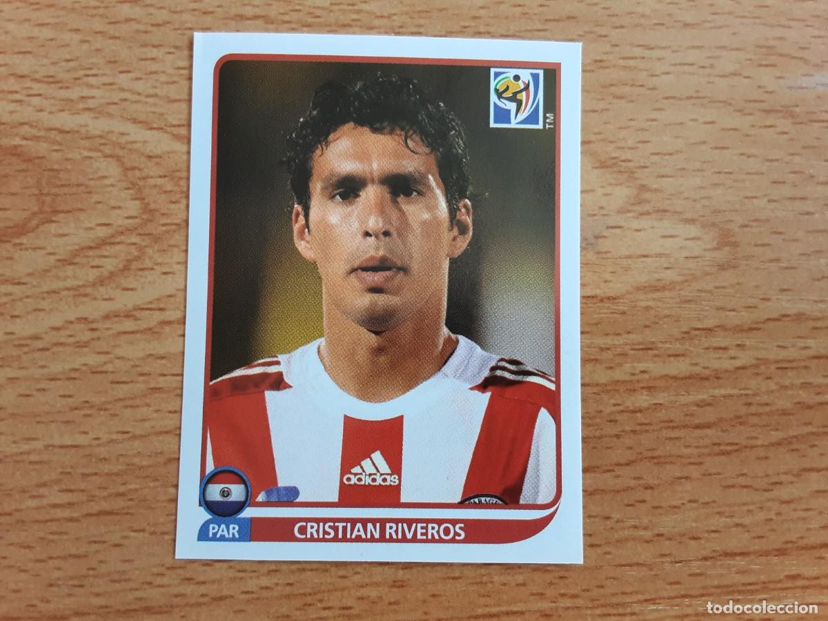 Cromos de Futebol: CROMO FUTBOL MUNDIAL 2010 PANINI 439.RIVEROS-PARAGUAY-NUNCA PEGADO