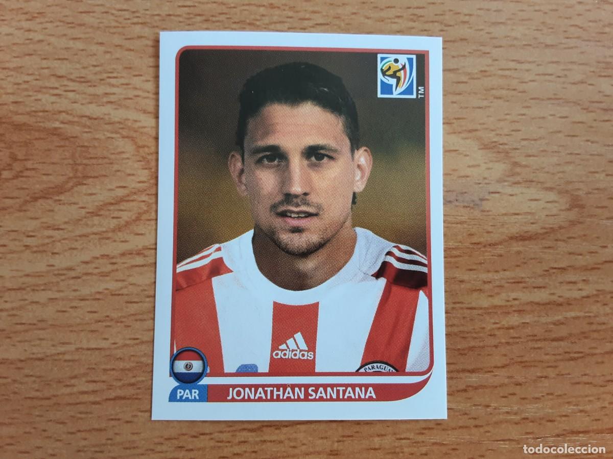 Cromos de F&uacute;tbol: CROMO FUTBOL MUNDIAL 2010 PANINI 443.SANTANA-PARAGUAY-NUNCA PEGADO