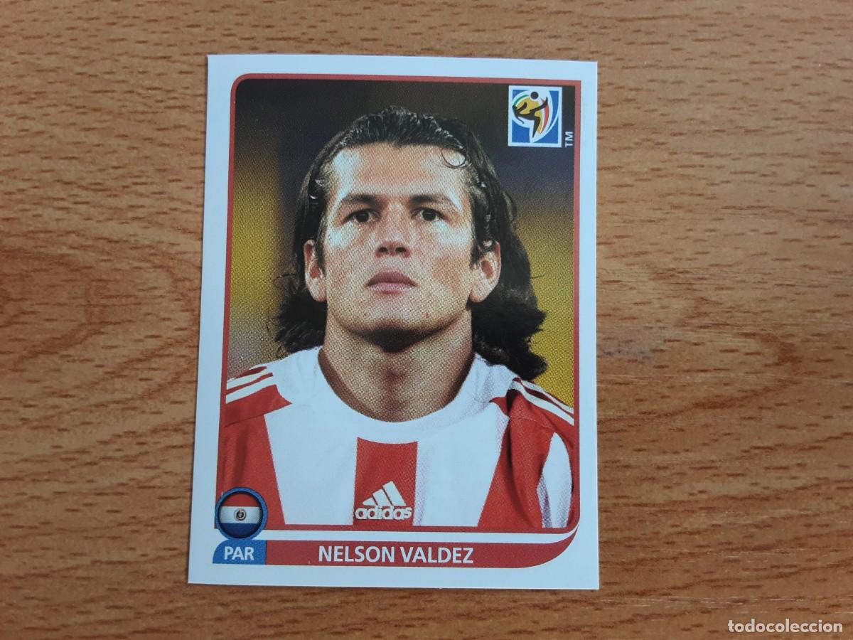 Cromos de F&uacute;tbol: CROMO FUTBOL MUNDIAL 2010 PANINI 445.VALDEZ-PARAGUAY-NUNCA PEGADO