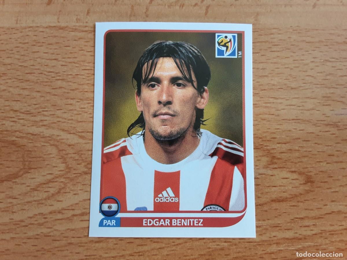Cromos de F&uacute;tbol: CROMO FUTBOL MUNDIAL 2010 PANINI 446.BENITEZ-PARAGUAY-NUNCA PEGADO