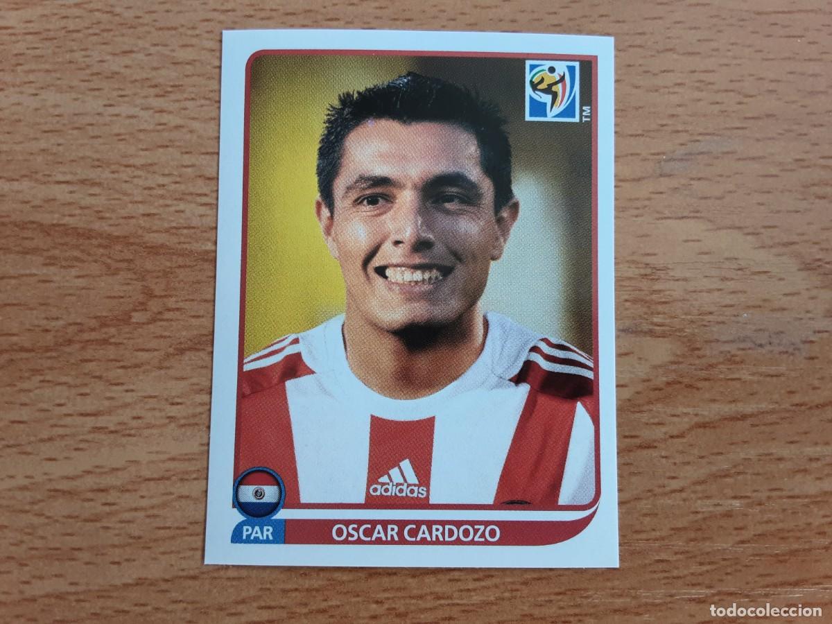 Cromos de F&uacute;tbol: CROMO FUTBOL MUNDIAL 2010 PANINI 447.CARDOZO-PARAGUAY-NUNCA PEGADO