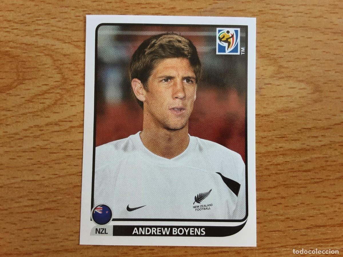Cromos de Futebol: CROMO FUTBOL MUNDIAL 2010 PANINI 456.BOYENS-NUEVA ZELANDA-NUNCA PEGADO