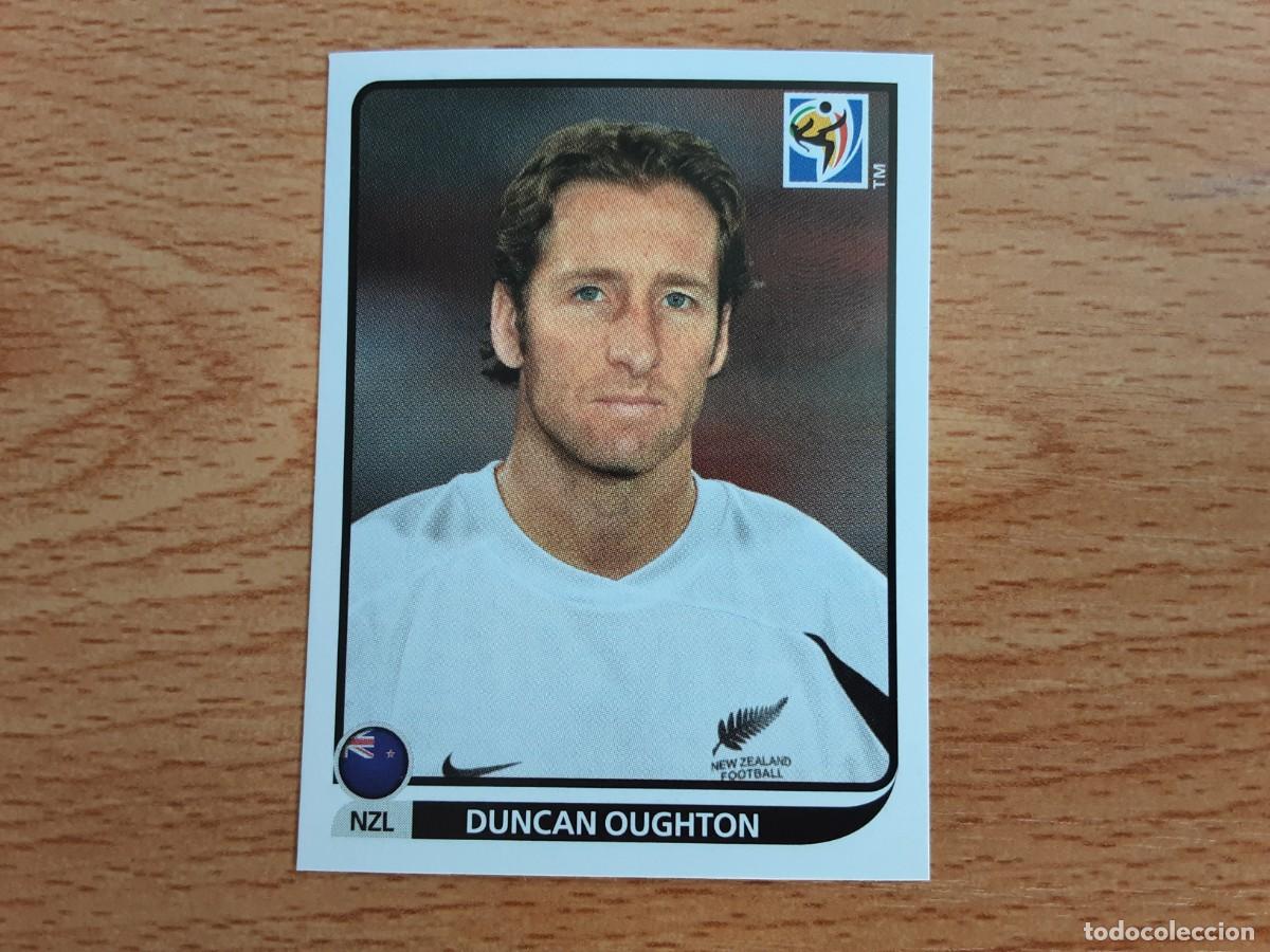 Cromos de F&uacute;tbol: CROMO FUTBOL MUNDIAL 2010 PANINI 459.OUGHTON-NUEVA ZELANDA-NUNCA PEGADO