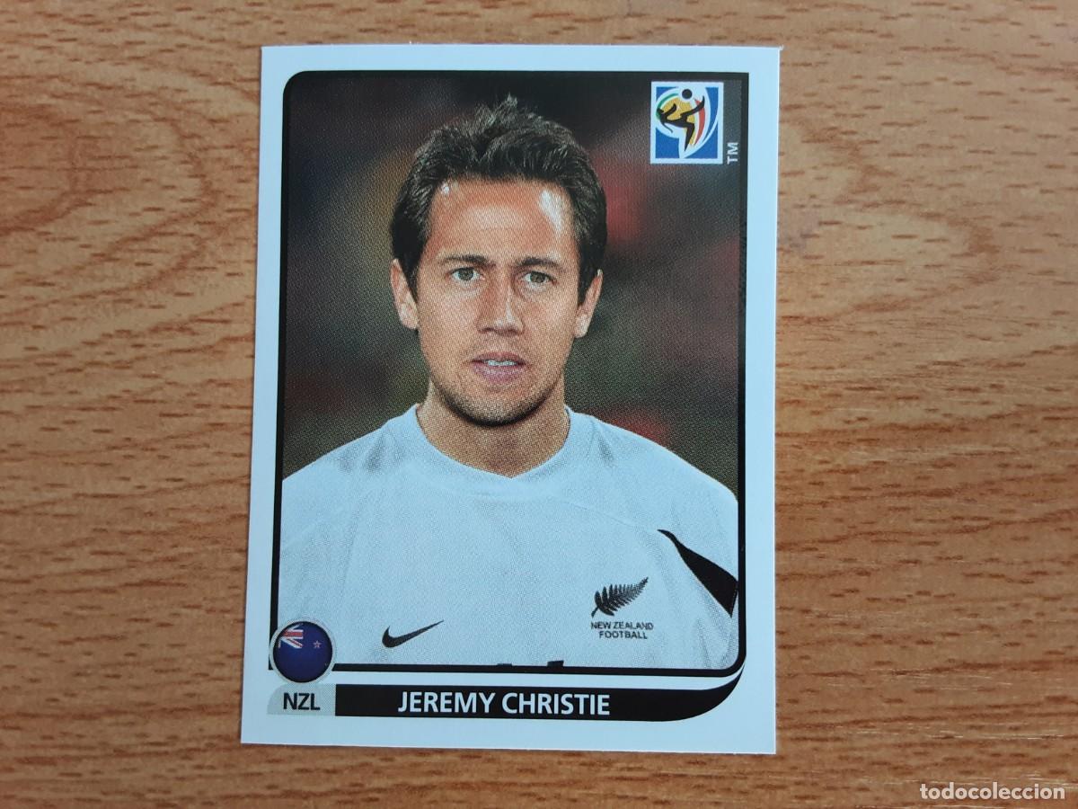Cromos de Futebol: CROMO FUTBOL MUNDIAL 2010 PANINI 460.CHRISTIE-NUEVA ZELANDA-NUNCA PEGADO